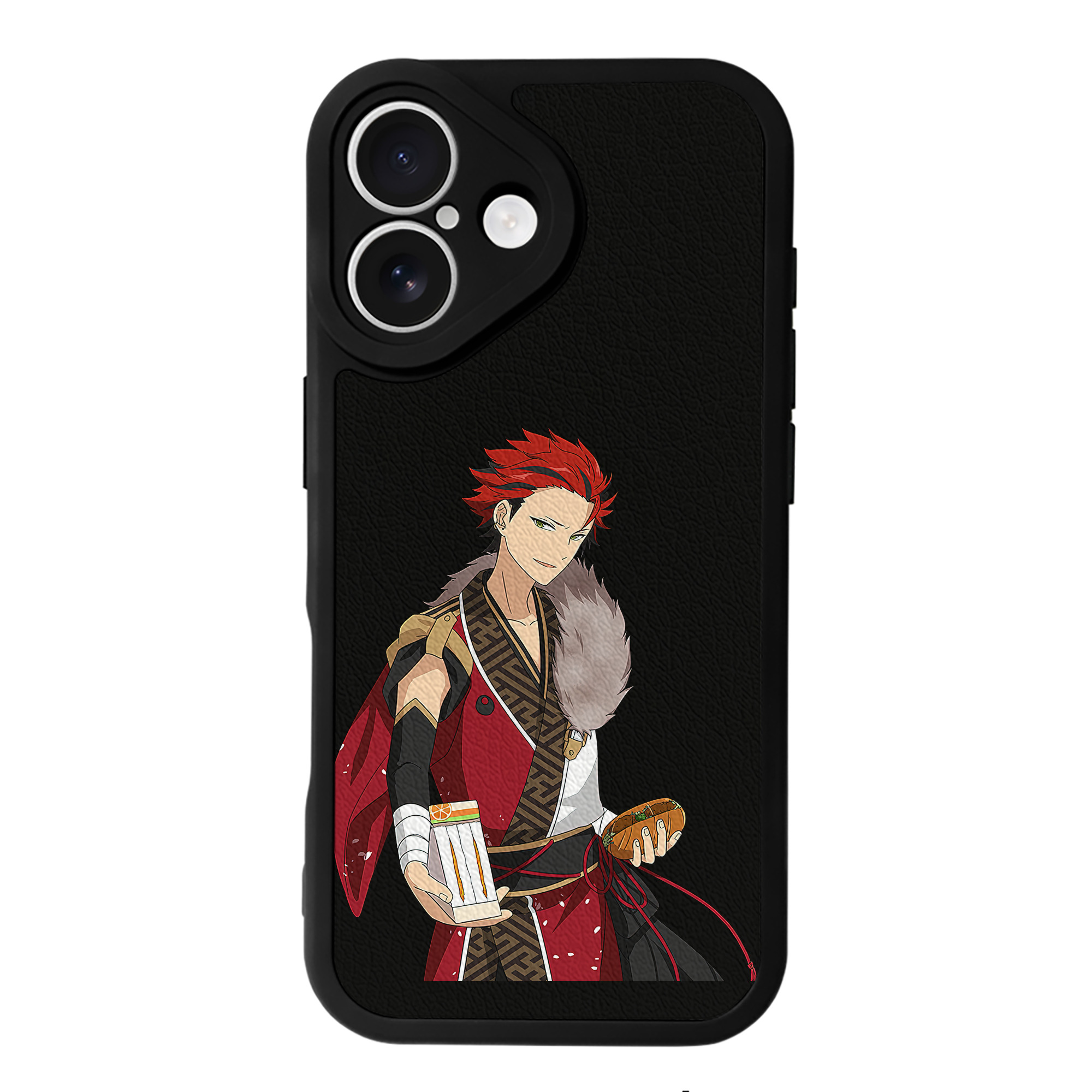（画像用） あんさんぶるスターズ! Ensemble Stars 【iPhone 16シリーズ対応】シリコンスマホケース（レザー調） 材質：シリコン